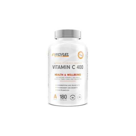 Profuel Vitamin C 400 Kompleks, 180 Kapsler Kan