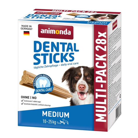 Animonda Dog Snacks,Ani.Dental Sticks Med. 4x180 G