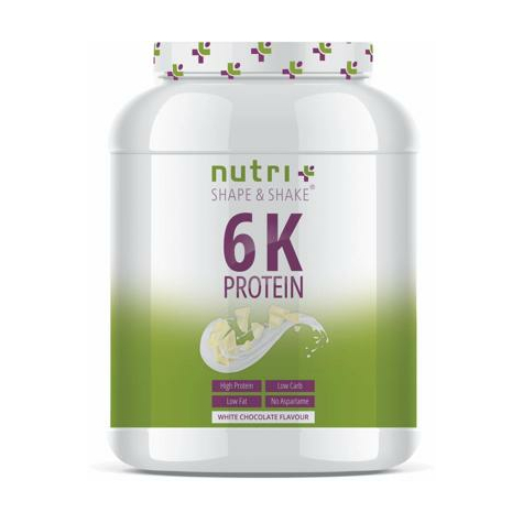 Nutri+ Vegansk 6k Proteinpulver, 1000 G Dåse