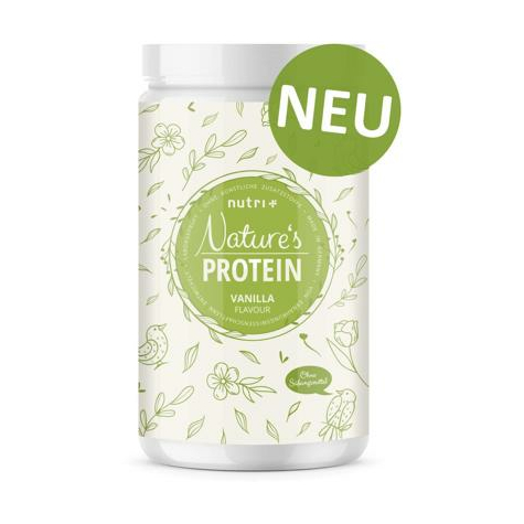 Nutri+ Vegan Natures Protein, 500 G Dåse