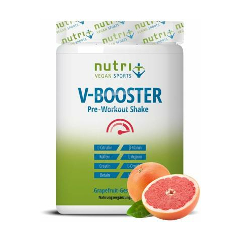 Nutri+ Vegansk V-Booster Pulver, 500 G Dåse