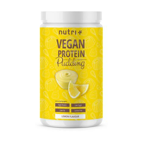 Nutri+ Vegansk Proteinpuddingpulver, 500 G Dåse