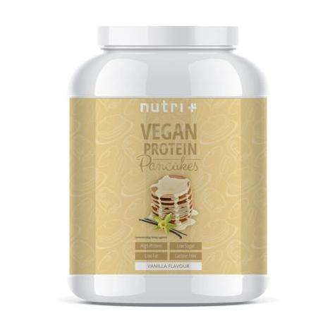 Nutri+ Vegansk Proteinpandekagepulver, 1000 G Dåse