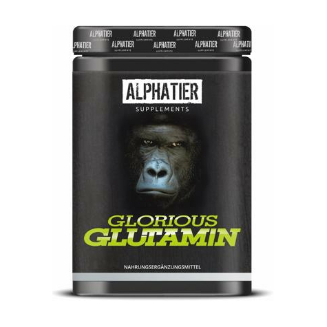 Alphatier Glorious Glutamin, 500 G Dåse