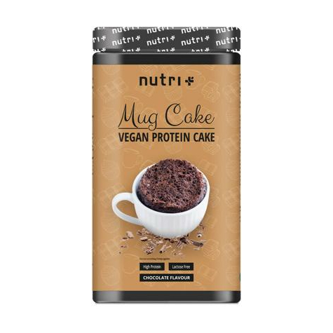 Nutri+ Vegansk Protein Mug Cake, 660 G Dåse, Chokolade