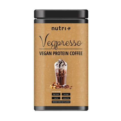 Nutri+ Vegpresso Vegansk Proteinkaffe, 840 G Dåse