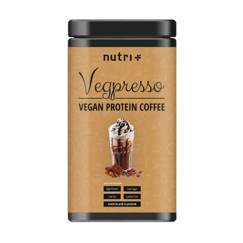 Nutri+ Vegpresso Vegansk Proteinkaffe, 840 G Dåse