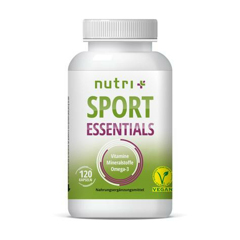 Nutri+ Sport Essentials, 120 Kapsler Dåse