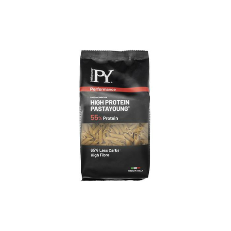 Pasta Young High Protein 55 % Penne Rigate, 250 G Pose