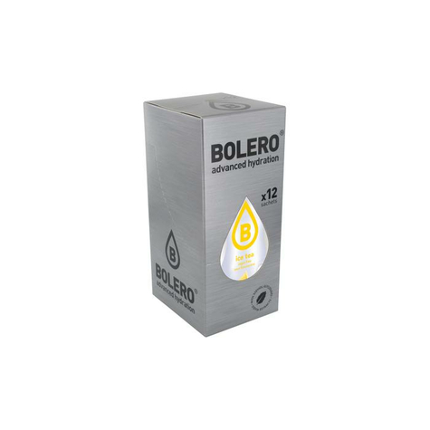 Bolero Drinks Iste-Drikkepulver, 12 X 8 G Poser