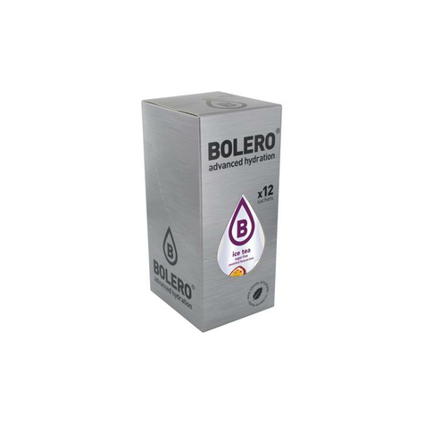Bolero Drinks Iste-Drikkepulver, 12 X 8 G Poser