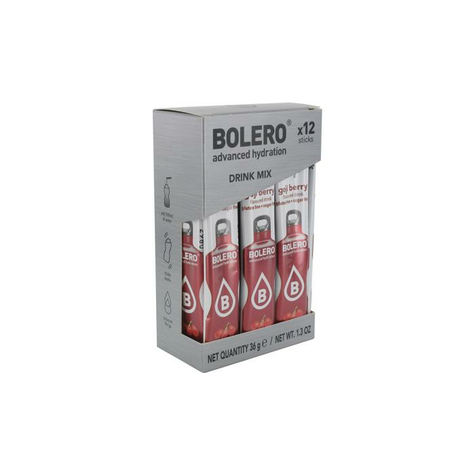 Bolero Drink Sticks Drikkepulver, 12 X 3 G Poser