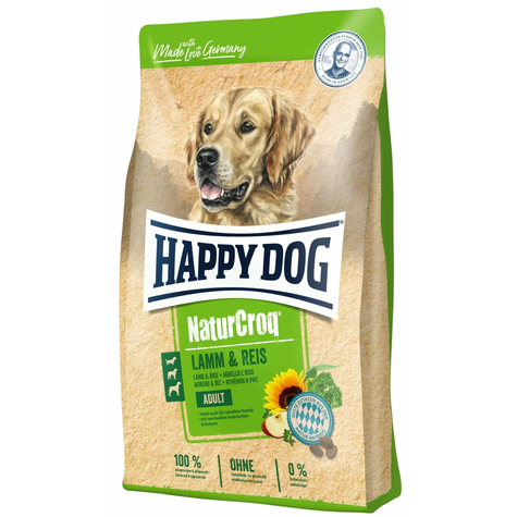 Happy Dog,Hd Naturcroq Lamm+Ris 1kg