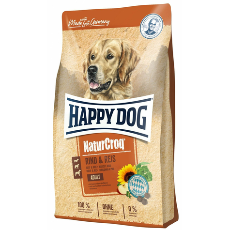 Happy Dog,Hd Naturcroq Beef+Rice 4kg