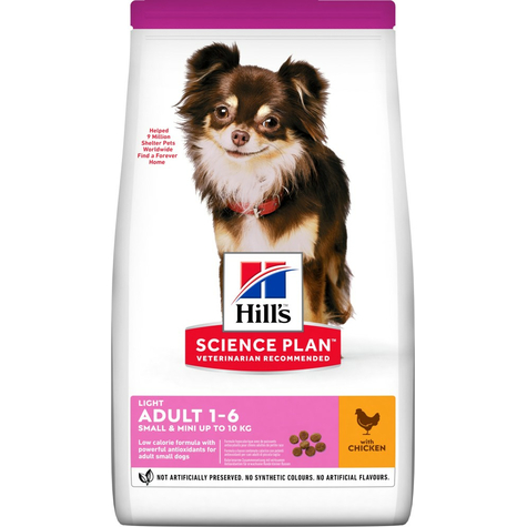 Hills,Hillsdog Ad Min Lig Kylling 1,5kg