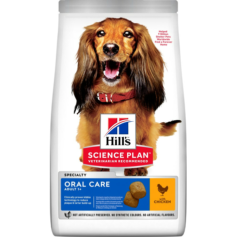 Hills,Hillsdog Ad Oralcare Kylling 2kg
