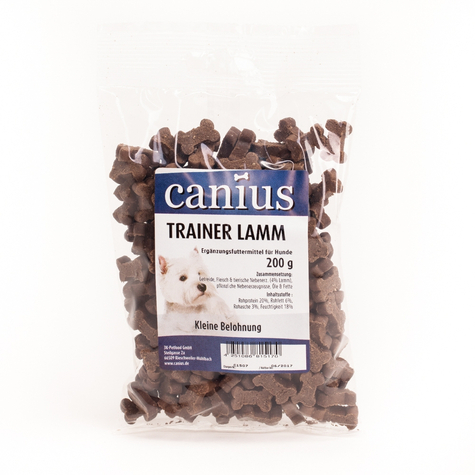 Canius Snacks,Canius Trainer Lammekød 200 G