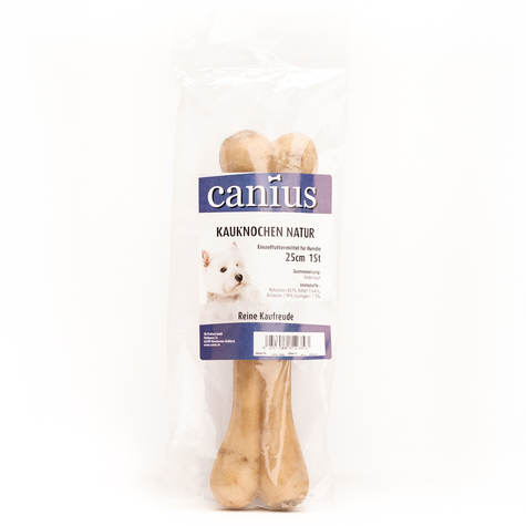 Canius Snacks, Canius Tyggeknogle Naturlig 25cm 1st
