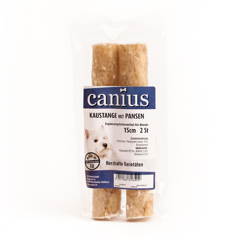 Canius Snacks,Can.Tyggepind Rumen 15cm 2er