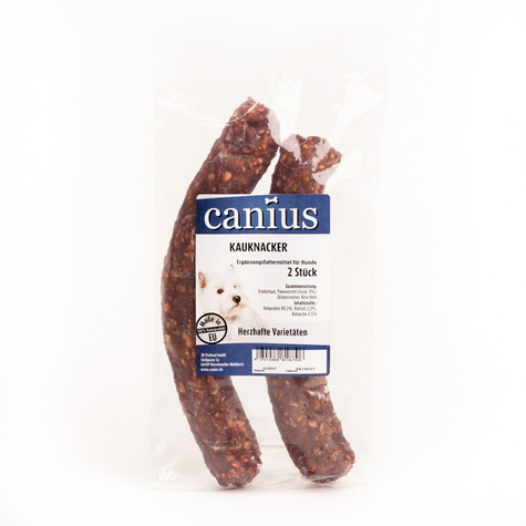Canius Snacks,Can.Chewing Crackers Rødbede 2er