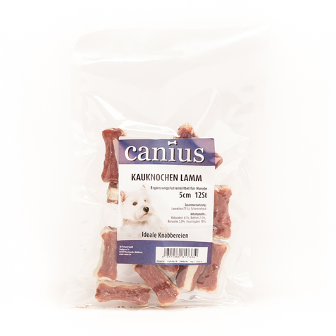 Canius Snacks, Cani. Tyggeknogle Lam 5 Cm 12 Stk.