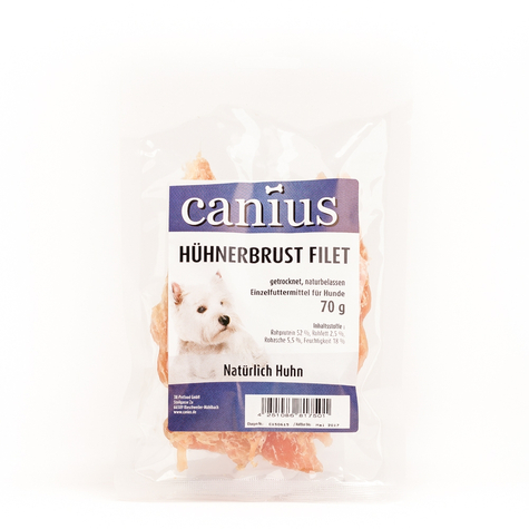 Canius Snacks,Cani. Kyllingebrystfilet 70g