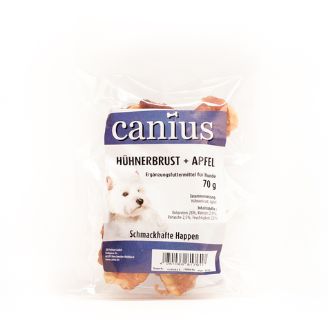 Canius Snacks,Cani. Kyllingebryst+Æble 70g