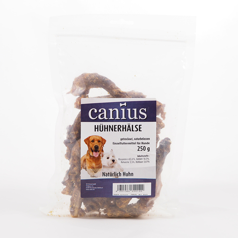 Canius Snacks,Canius Kyllingehalse 250g