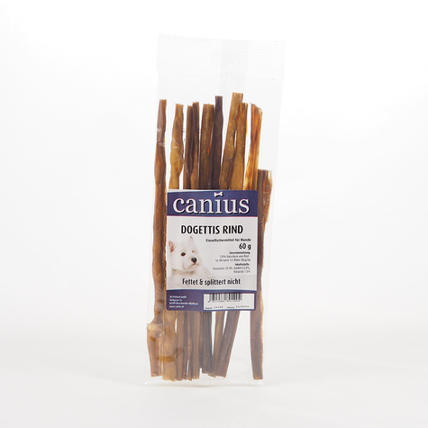 Canius Snacks,Canius Dogettis Oksekød 60 G