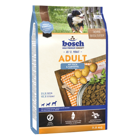 Bosch,Bosch Fisk+Kartoffel 3kg