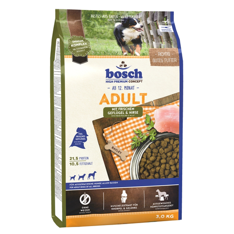 Bosch,Bosch Fjerkræ+Hirse 1kg
