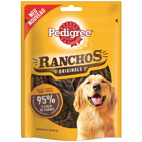 Pedigree,Ped. Snack Ranchos Kylling 80g