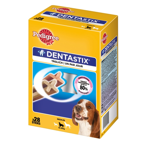 Stamtavle,Denta-Stmp Medium Hund 4*7st