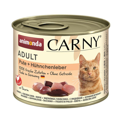 Animonda Cat Carny, Carny Voksen Kalkun+Kylling 200gd