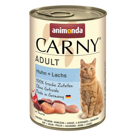 Animonda Cat Carny, Carny Voksen Kylling+Laks 400gd