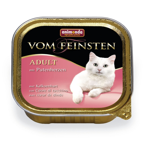 Animonda Cat Of The Finest,V.F. Kalkunhjerter 100 G S