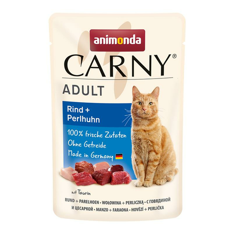 Animonda Cat Carny,Carny Voksen Oksekød + Perlehøne 85gp