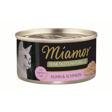Finsk Miamor,Miam.Filet Nat.Chicken-Ham80gd