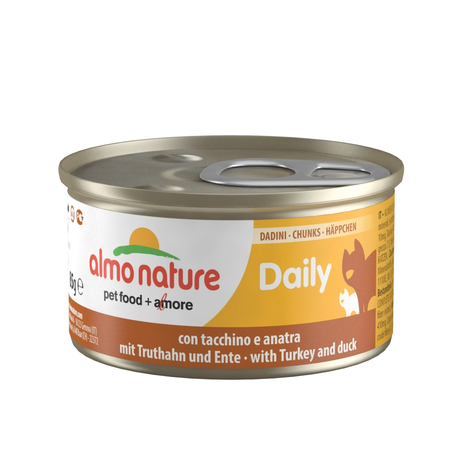 Almo Nature,An Cat Daily Turkey+Duck 85gd