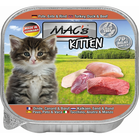 Mac's,Macs Cat Kitten Pu,En,Ri 85gs