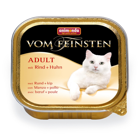Animonda Cat Of The Finest,V.F. Oksekød+Kylling 100gs