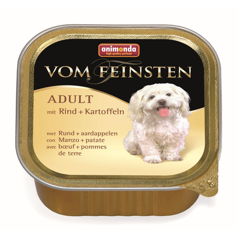 Animonda Dog Vom Feinsten,V. Feinsten Oksekød Vogn. 150 G S