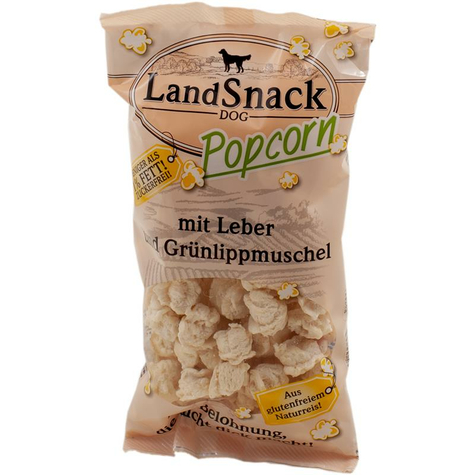 Landfleisch Popcorn,Lasnack Popcorn Liver+Grli 30g