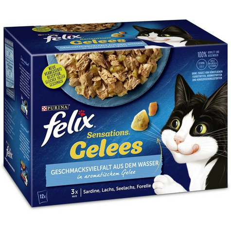 Nestle Cat,Fel Mp Sens.Jelly Vand 12x85gp