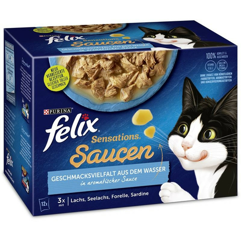 Nestle Cat,Fel Mp Sens.Sauce Vand 12x85gp