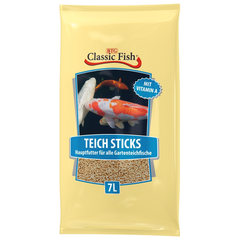 Classic Pond Fish,Classic Fish T.Sticks 7l Btl.