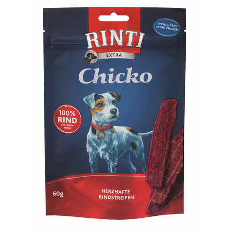 Finnern Rinti Snacks,Rinti Chicko Oksekød 60 G