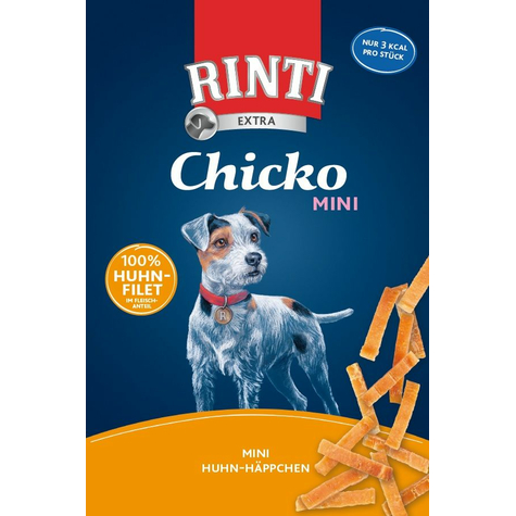 Finnern Rinti Snacks,Rin.Extrachicko Mini Kylling 80g