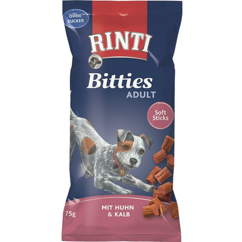 Finnern Rinti Snacks,Rinti Bitties Kylling+Kalv 75g