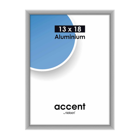 Nielsen Accent 13x18 Aluminum Silver Matt 53224